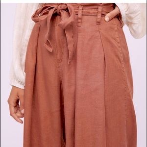 Pants free people size M color terra cott